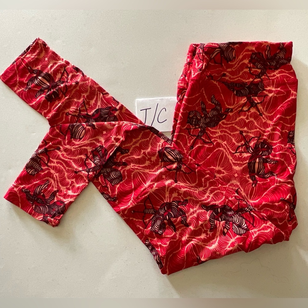 ❤️LuLaRoe Valentine Leggings TC CUPID unicorn